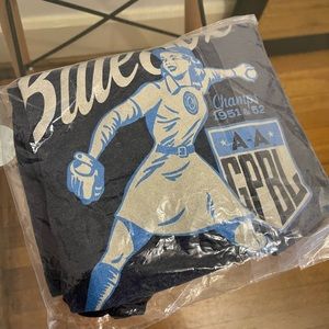 NWT South Bend Blue Sox Limiter Edition Retro Vintage T-shirt